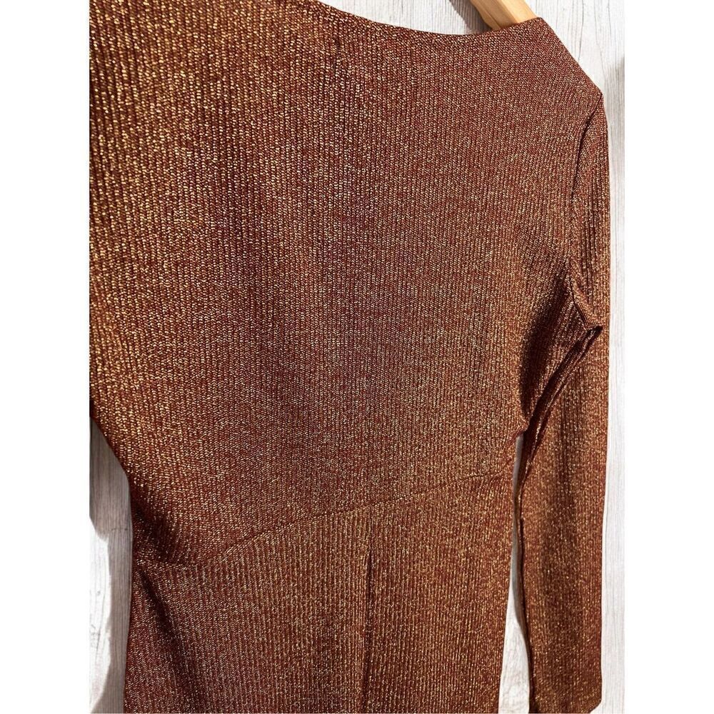 UO Urban Outfitters Hazel Square Neck Bodycon Dress New Years - Picture 7 of 14